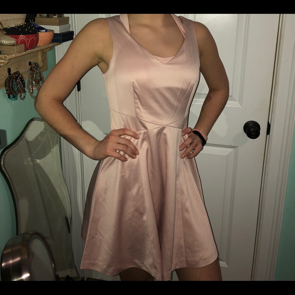 Forever 21 baby pink mini dress